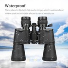 180x100 High Power Military Binoculars Day night Bak4 Optics Hunting Camping bag