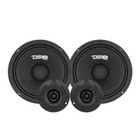 Ds18 Pro-gm6 4pk2 6 5  1200w 4-ohm 4 Midrange Speakers   4 Bullet Tweeter 2-pack