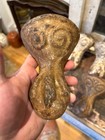 Vtg 4 Antique Cast Iron Claw Foot Feet For Tub Bathtub Distressed