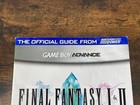 Final Fantasy I   Ii Dawn Of Souls Official Guide Nintendo Power W  Foldout Maps