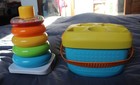 Fisher Price Infant Toy Set  Baby   s First Blocks And Rock-a-stack Ring - New