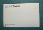 Vintage 1960s 70s Salesman Sample Coffin Advertising  Postcard