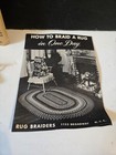 Vintage Rug-a-day Rug Braiding Kit 1950 s