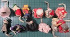 Lot  Of 12 Original Fur Toy Mice West Germany Very Good Condition Group  2