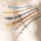 1 Piece Baby Silicone Pacifier Chain Clip Dummy Nipples Holder Clips Toy_w