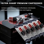50 Pack Assorted Tattoo Cartridge Needles      12 Mixed Sizes  5rl  7rl  9rl  11rl