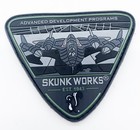 Lockheed Martin   Skunk Works   Sr-71 Blackbird    Adp  Est 1943 Pvc Patch  4 In