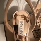 Badgley Mischka Waverly Ivory Satin Strappy High Heel Sandals Us 8 M