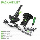 Super Stars Tubing Bender Kit 1 4in-7 8in Ratchet Copper Pipe Bender Hydraulic
