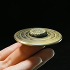 Ufo 12 Constellation Zodiac Spinner Brass Astrology Planets Stress Relief