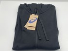 Asics 2031e476 Medium Sweat Full Zip Hoodie Black New Open Box