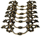 15 Vtg Keeler Brass French Provincial K-376 Drawer Pulls 5 7 8 l 2 1 2  Centers