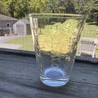 Vintage  glasco  1 Oz    30 Ml Clear Embossed Measuring Shot Glass