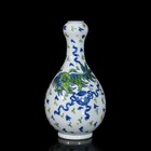 Nice Collectable Art Hand Painting Dou Polychrome Porcelain Vase
