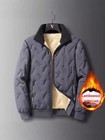 Coat With Fleece Lining Windproof Thick Lambswool Cotton Padded Jacket
