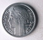 1957 B France Franc - Au unc Gem - Great Coin - Free Ship - Bin  lc 68