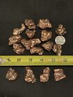 1 Pound Of 1    Tumbled Copper Nuggets Natural Michigan Native Ore Pure Cu Metal