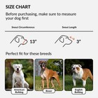 Collardirect Leather Basket Dog Muzzle For Boxer  English American Bulldog Se   