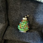 Raiders Xmas Tree  Has Raiders On Hat And Base 
