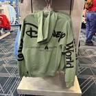 Disney Parks Green Zip Hoodie Adult - Walt Disney World Size L Large
