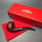 Savinelli 2026 Saint Nicholas 626 Bent Billiard Briar Pipe  New  6mm