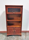 Dollhouse Bookcase Lift Up Door 1 12 Scale Miniature Furniture Bookshelf