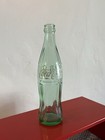 Coca-cola Vintage Green Korean Glass Bottle 1970s
