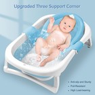 Baby Bath Seat Support Net Infant Bathing Seat Support Mat For 0-12 Months