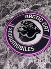Vintage 6inch Arctic Cat Snowmobiles Cat Logo Patch  brand New 