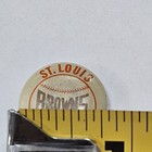 St Louis Browns 13 16  Trade Mark Pinback Logo Button 1950 s Pin Mlb Baseball