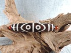 Energy Ancient Tibetan Old Agate Dzi Bead Amulet For Pendant 9 Eyes Gzi Beads I3