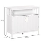 Kitchen Sideboard Buffet Server With Storage Coffee Bar Cabinet For Living Room