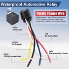 5x 12v 40a Automotive Relay Kit   Pre-wired Harness Sockets  High-current Switch