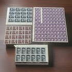 Vtg Us   World Mint Mini   Full Sheet Stamp Collection With Used   Unused Covers