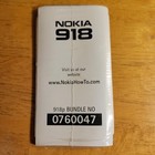 Nokia 918 Cellphone Owner s Manual   Accessory Guide - New In Package