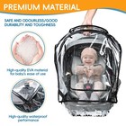 Car Seat Rain Cover  Baby Car Seat Rain Cover Universal With Side Ventilation   