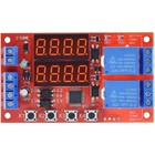 12v 10a Timer Control Module Dual Relay 32 Programmable Delay Modes Switch