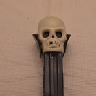 Vintage Pez Skull Head Dispenser Purple Stem No Feet Made In Austria
