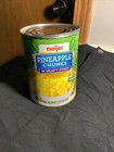 Stash Can 4 5    X 3 5    Meijer Pineapple Chunks  snap On Lid