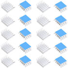 30 50 100pcs 13x14x6 5mm Aluminium Heatsink Thermal Tape Assembled Forcpu ic led