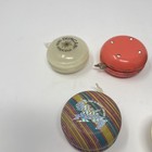 Vintage Yo-yo Lot Of 5 W  String Wooden   Plastic Toys Games Duncan Etc 