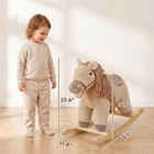 Qaba Baby Rocking Horse  Kids Rocking Horse W  Realistic Sounds