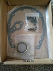 Compatible  For Chevy Small Block 283-305-327-350-400 Steel Timing Chain Cover    