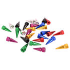 7 Color Metal Spike Wheel Valve Stem Tire Caps For Car bike truck Dust Cover
