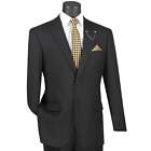 Vinci Men s 2-button Reg-fit Suit W  Adjustable Waist - 34s-62l  5 Colors - New