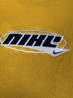 Vintage Nike Sweatshirt Boys Med  10-12  Yellow Crew Neck Sweater Y2k Youth