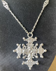 Antique Fratelli Coppini  800 Silver Renaissance Revival Cross
