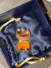 Estee Lauder 2004 Solid Perfume Lucky Horseshoe     beautiful    Fragrance Compact