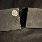 Antique Style Cast Iron Floral Bookends Black Gold Set Of 2 Carvings