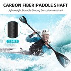 Carbon Sup Paddle 4 Piece Adjustable Kayak Paddle Stand Up Paddleboard Paddle   